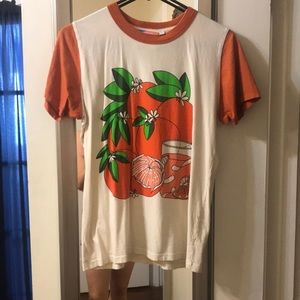 BBP 5 yr anniversary orange shirt XXS